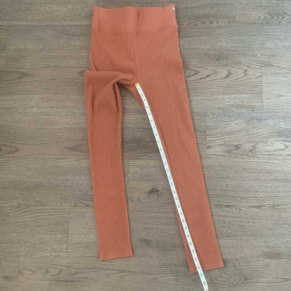 Madewell MWL Sweater Ribbed Leggings - Size S - Warm Umber - NWT - Picture 8 of 9
